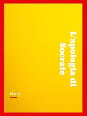 cover image of L'apologia di Socrate